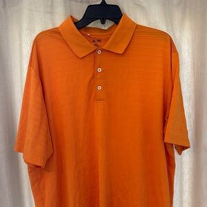 Adidas Orange Polo Shirt Classic Style